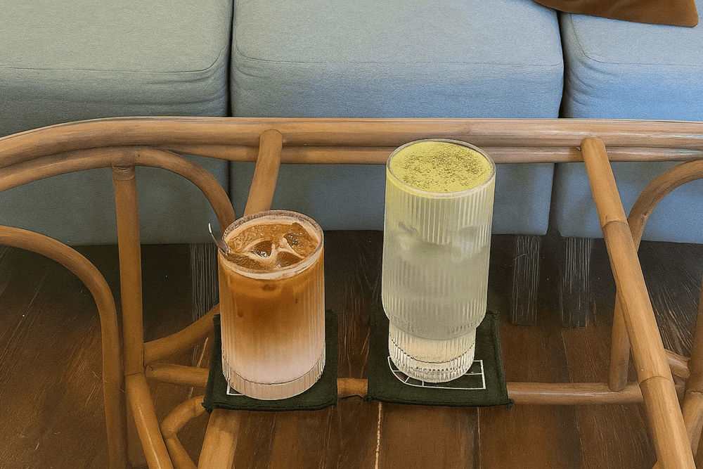 Beanthere serves a variety of drinks, suitable for you to sip on a cool weekend